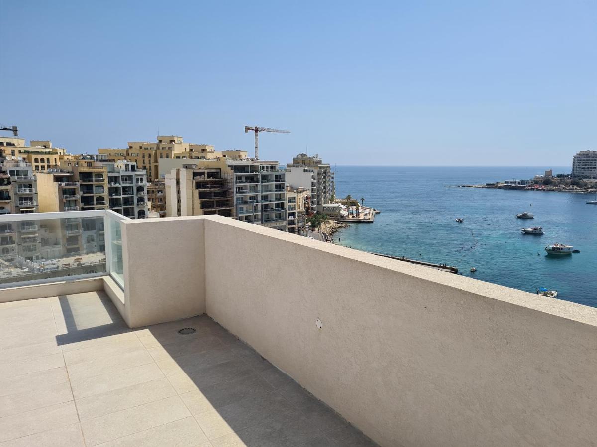 St Julians Bay Sea Front Apartments San Giuliano Esterno foto