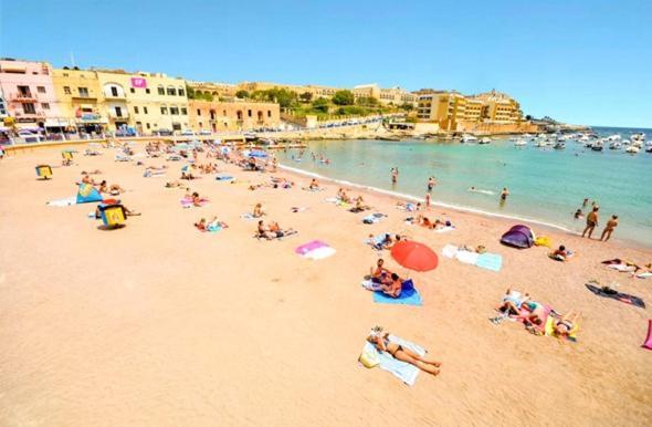 St Julians Bay Sea Front Apartments San Giuliano Esterno foto